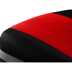 Autopotahy Tuning 100% sedo-černé (velour-textil)
