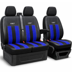 Autopřevleky PEUGEOT BOXER 2+1 II (2006–2014) GT (Alcantara a ekokůže) modré (vyprodáno)
