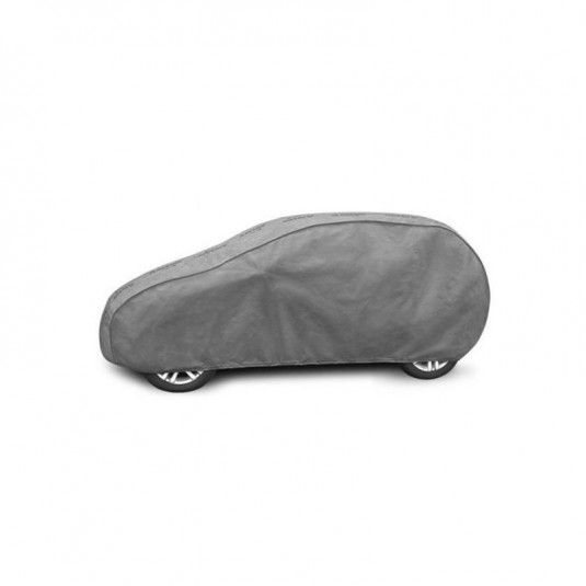 Autoplachta Mobile Garage M2 pro hatchback 380–405 × 126–136 cm (rozbalená)