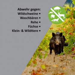 Odpuzovač divoké zvěře – rozbalený