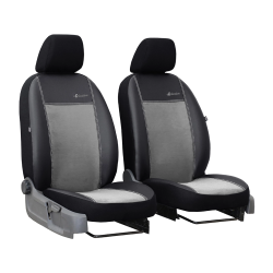 Potahy pro VOLKSWAGEN Crafter 1+1 (od 2017) Exclusive Alcantara (Alcantara-kůže)