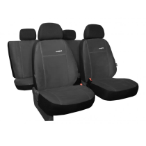 Potahy pro JEEP Renegade fl (2018–2022) Comfort (Alcantara) tmavě šedé (vyp)