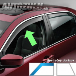 Deflektory MITSUBISHI L 200 CLUB CAB 2D 2005–2015