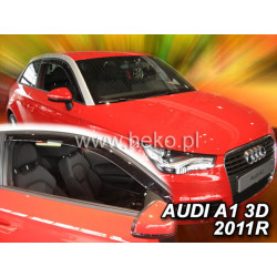 Deflektory AUDI A1 3D (od 2010-2018)