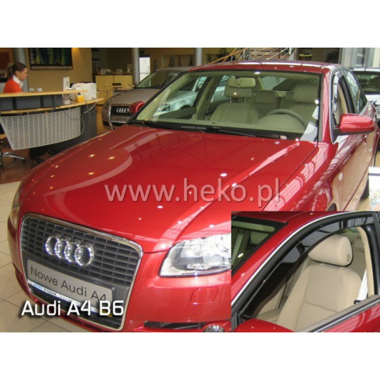 Deflektory AUDI A4 B6 4/5D (2002-2009)