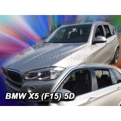 Deflektory BMW X5 F15 5D (+zadní) (od 2013-2019)