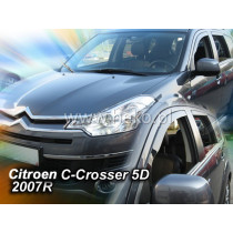 Deflektory CITROËN C-Crosser 5D (+zadní) (2007-2012)