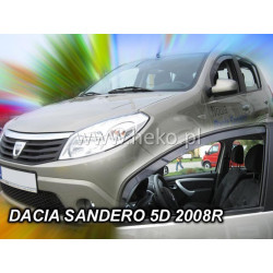 Deflektory DACIA Sandero 5D (2008-2012)