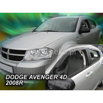 Deflektory DODGE Avenger 4D (+zadní) (2008-2014)