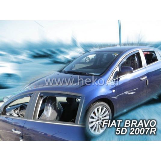 Deflektory FIAT Bravo 5D (2007-2014)