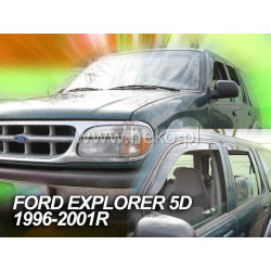 Deflektory FORD Explorer 5D (+zadní) (1996-2001)