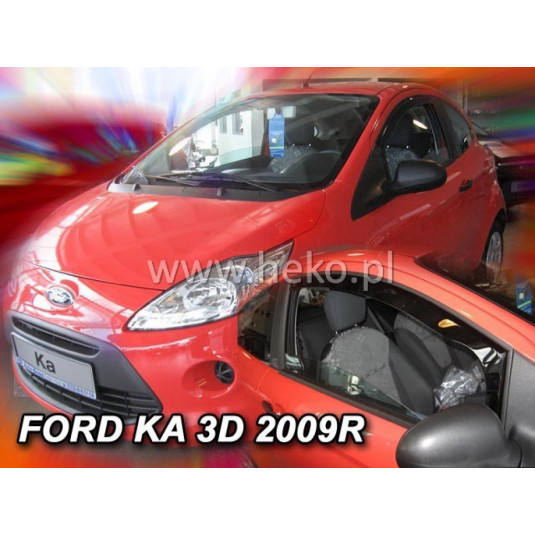 Deflektory FORD KA 3D (2009-2016)