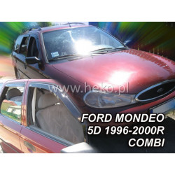 Deflektory FORD Mondeo 4D (+zadní) Combi (1996-2000)