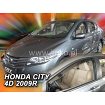 Deflektory HONDA City 4D (od 2008)