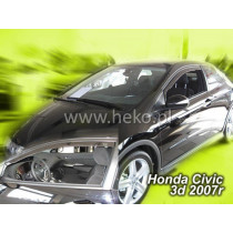 Deflektory HONDA Civic 4D (+zadní) HB (2006-2012)