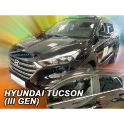 Deflektory HYUNDAI Tucson 5D (+zadní) (od 2015)