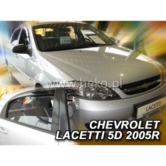 Deflektory CHEVROLET Lacetti 5D (+zadní) Combi (2004-2010)