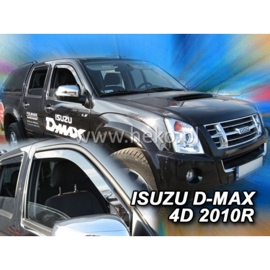 Deflektory ISUZU D-Max 4D 10R (od 2010)