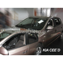 Deflektory KIA Ceed 5D (+zadní) (2007-2012)