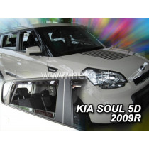 Deflektory KIA Soul 5D (+zadní) (2009-2014)