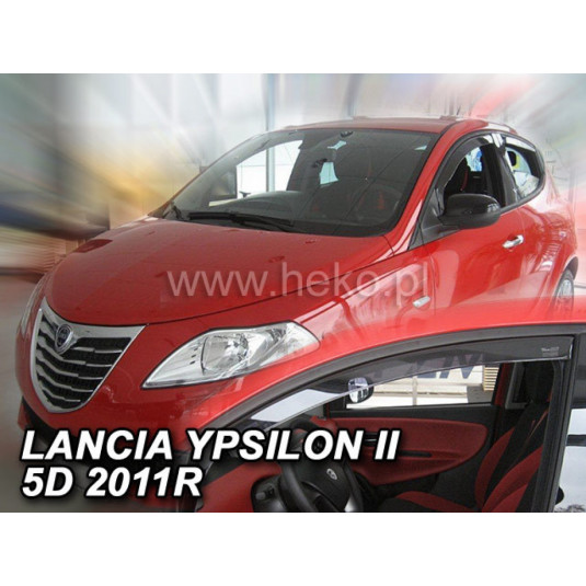 Deflektory pro LANCIA Ypsilon 3D (od 2011)