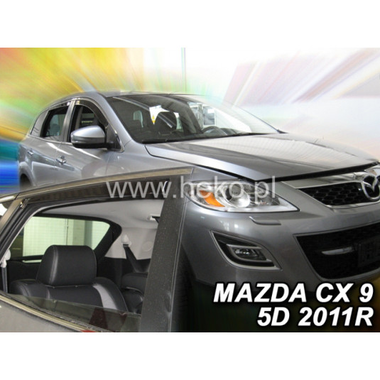 Deflektory MAZDA CX-9 5D(+ zadní) (2007-2016)