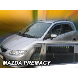 Deflektory MAZDA Premacy 5D (+zadní) (1999-2005)