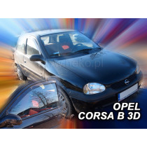 Deflektory OPEL Corsa B 3D (1993-2001)