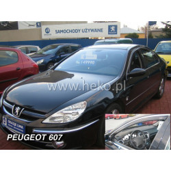 Deflektory PEUGEOT 607 4D Sedan (1999-2010)