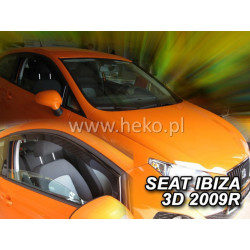 Deflektory SEAT Ibiza 3D (2009-2018)