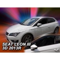 Deflektory SEAT Leon 3D (od 2013)