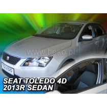 Deflektory SEAT Toledo 4D (+zadní) (od 2013)