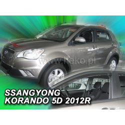 Deflektory SSANG-YONG Korando 5D (od 2012)