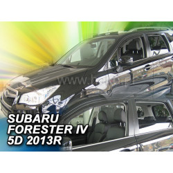 Deflektory SUBARU Forester IV 5D (+zadní) (od 2013)