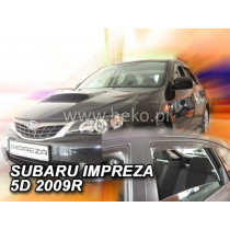 Deflektory SUBARU Impreza GH 5D (+zadní) (2008-2011)