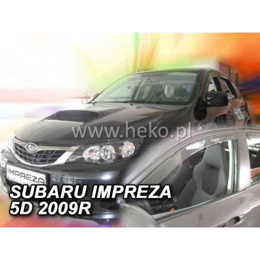 Deflektory SUBARU Impreza GH 5D (2008-2011)