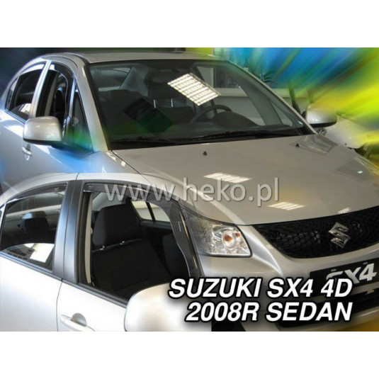 Deflektory SUZUKI SX4 5D (+zadní) HB (2006-2013)