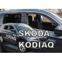 Deflektory ŠKODA Kodiaq 5D (+zadní) (od 2016)