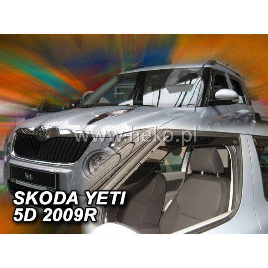 Deflektory ŠKODA Yeti 5D (2009-2017)