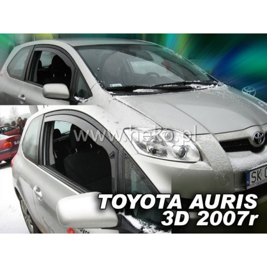 Deflektory TOYOTA Auris 3D (2007-2012)