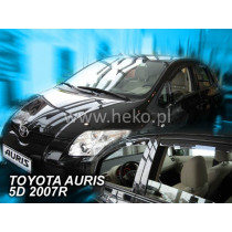 Deflektory TOYOTA Auris 5D (+zadní) (2007-2012)