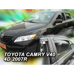 Deflektory TOYOTA Camry V40 4D (+zadní) (2006-2011)