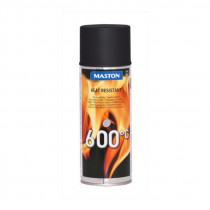 Maston Heatresistant spray 400ml 600°C černý