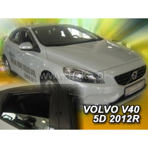 Deflektory VOLVO V40 5D (+zadní) (od 2012)