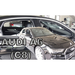 Deflektory AUDI A6 (C8) 4D (+zadní) Sedan (od 2018)