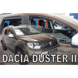 Deflektory DACIA Duster II 5D (+zadní) (od 2018)