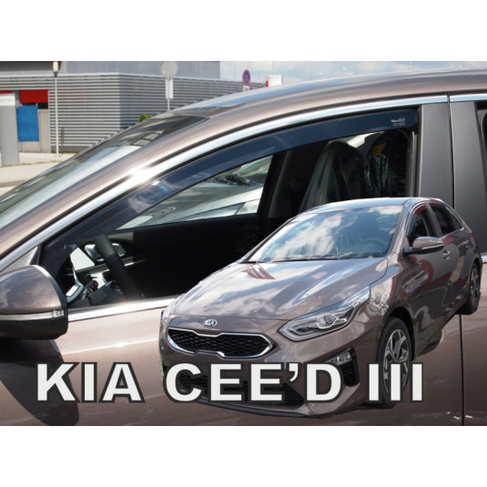 Deflektory KIA Ceed 5D HTB/SW (od 2018)