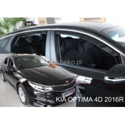 Deflektory KIA Optima IV JF 5D SW (+zadní) (od 2016)