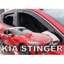 Deflektory KIA Stinger 5D (+zadní) (od 2017)