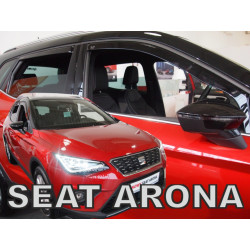 Deflektory SEAT Arona 5D (+zadní) (od 2017)